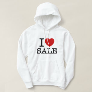 ICH HABE [LIEBE] VERKAUF HOODIE