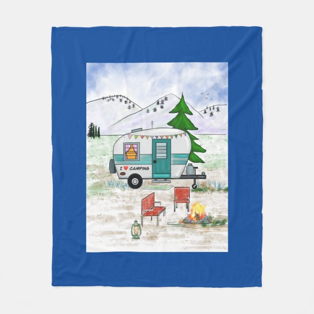 Ich habe Liebe, Vlies-Decke zu lagern Fleecedecke (Vorderseite)