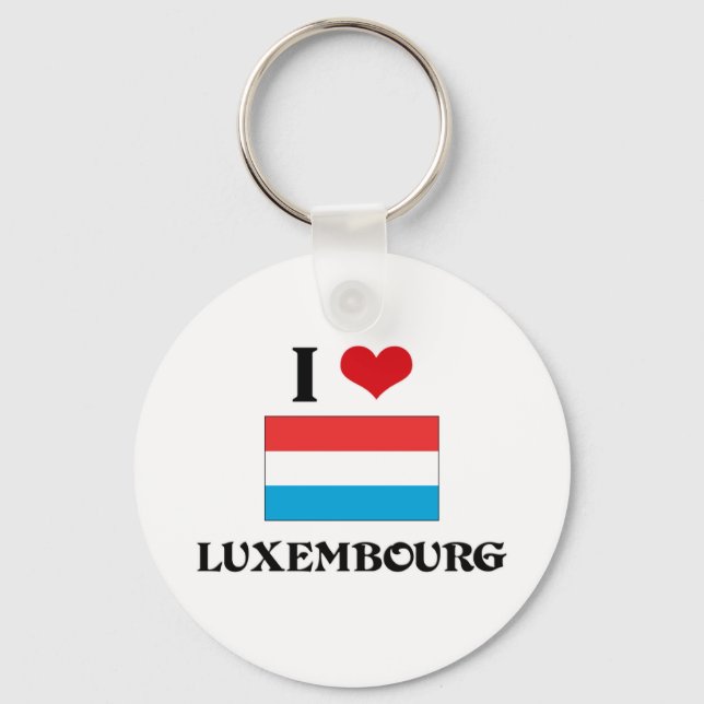 ICH HABE LUXEMBURG SCHLÜSSELANHÄNGER (Vorderseite)