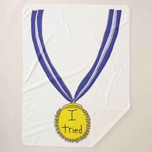 Ich habe Medaille getestet Sherpadecke (Vorderseite)