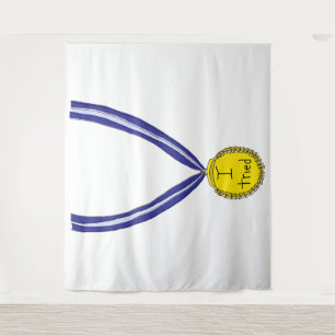 Ich habe Medaille getestet Wandteppich