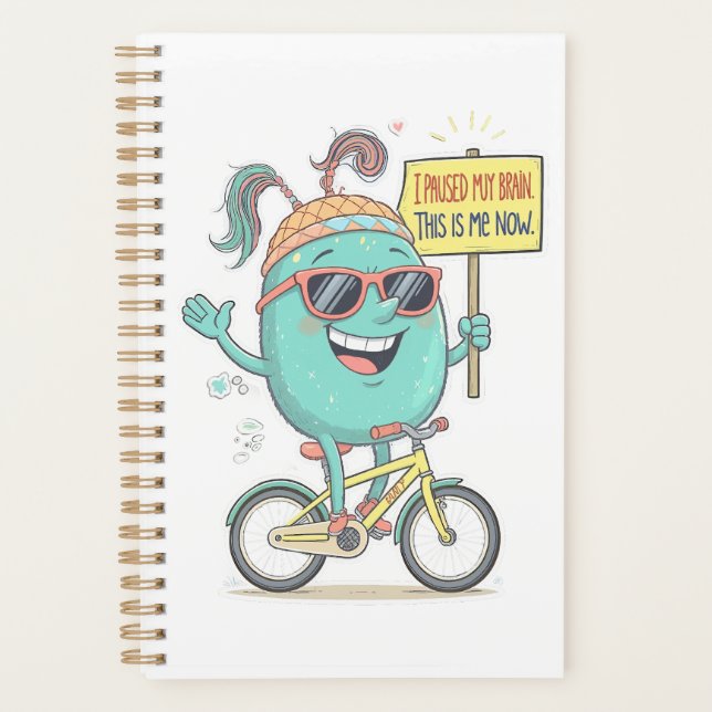 Ich habe mein Gehirn angehalten - das bin ich jetz Planer (Vorderseite)