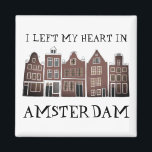 Ich habe mein Herz in Amsterdam Links, Holland Can Magnet<br><div class="desc">Dekorieren Sie Ihre Zuhause mit diesem süßen skurrilen Amsterdamer Häuser, die Kunstmagneten zeichnen. Macht ein großartiges Haus-Erwärmung, Geburtstag oder Hochzeitsgeschenk! Sie können ihn anpassen und auch Text ändern oder hinzufügen. Karo in meinem Shop für viel mehr Farben und Muster! Und mehr passende Artikel wie Tasche, Aufkleber und T-Shirts. Lass mir...</div>