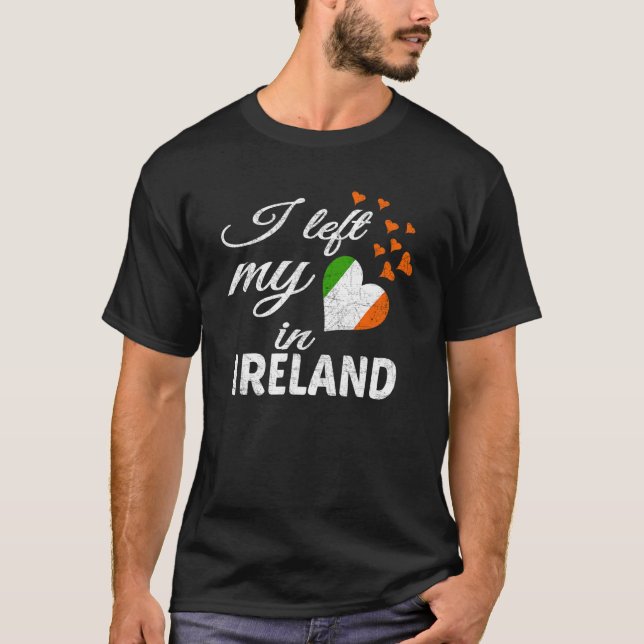 Ich habe mein Herz in Irland Phantastischen Länder T-Shirt (Vorderseite)