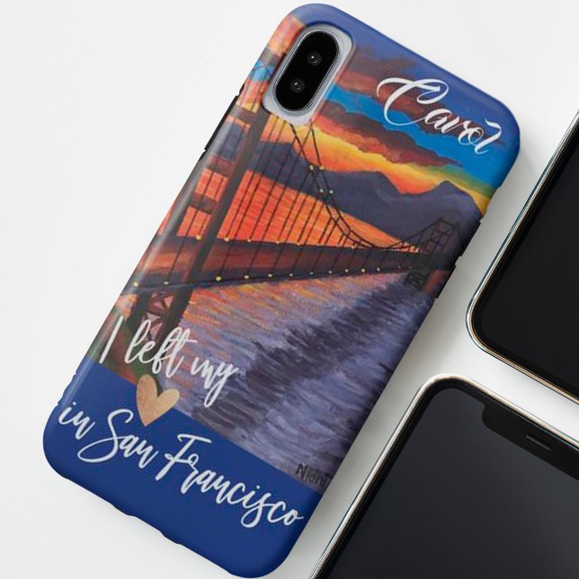 "Ich habe mein Herz in San Francisco Links " Benut Case-Mate iPhone Hülle (Von Creator hochgeladen)
