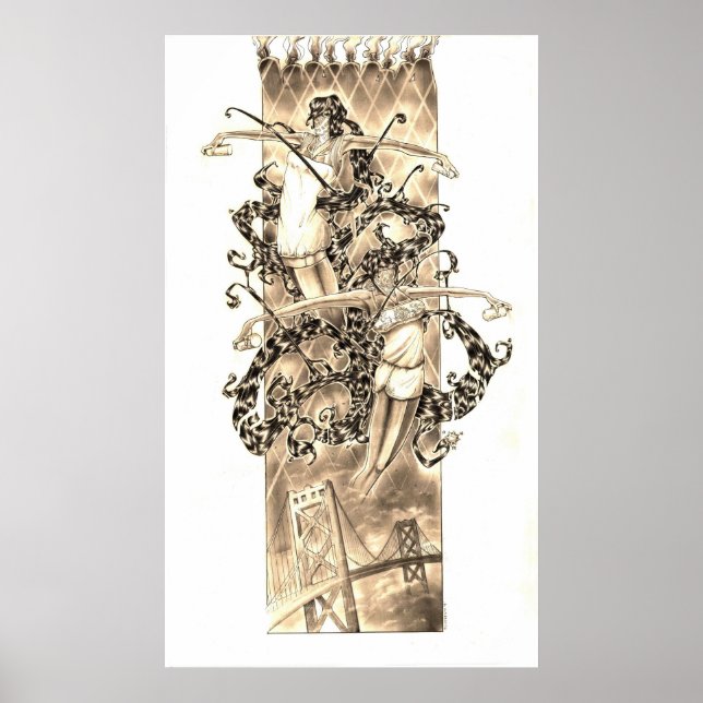 Ich habe mein Herz in San Francisco links Poster (Vorne)