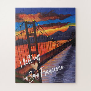 "Ich habe mein Herz in San Francisco Links" Puzzle