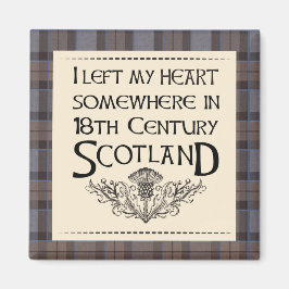 Ich habe mein Herz in Schottland Links Magnet