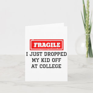 Ich habe mein Kind gerade am College abgesetzt Lus Karte