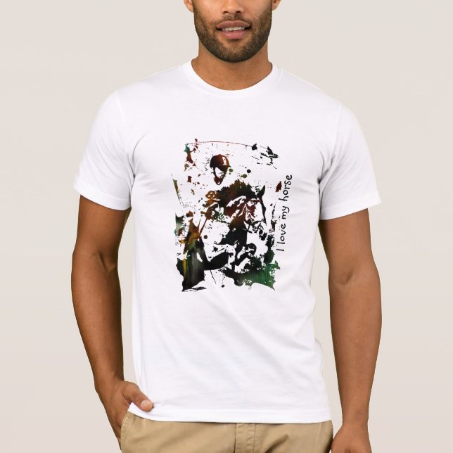 Ich habe mein Pferd Liebe T-Shirt (Vorderseite)