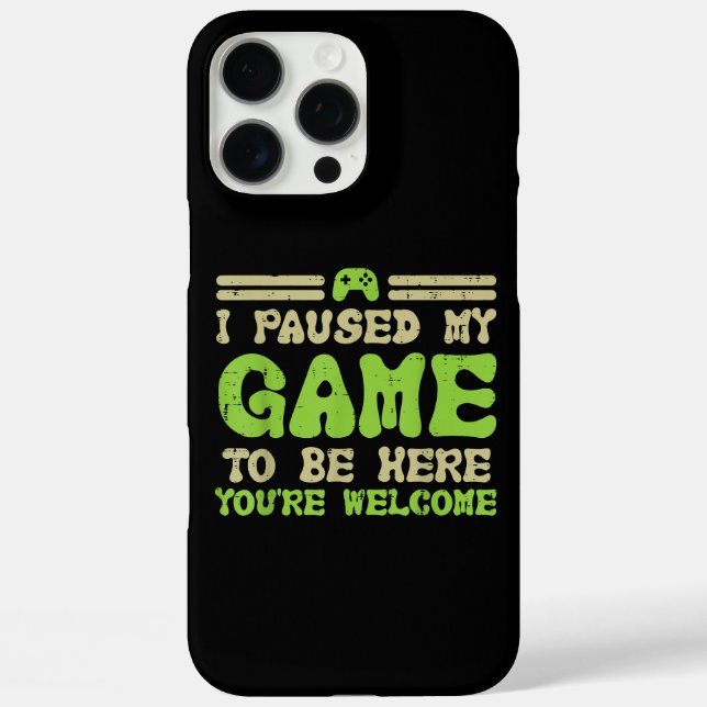 Ich habe mein Spiel dazu gebracht, hier zu sein, e Case-Mate iPhone Hülle (Rückseite)