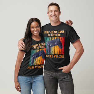 ICH HABE MEIN SPIEL GEFANGEN, HIER ZU SEIN, DASS S T-Shirt