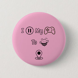 Ich habe mein Spiel hier gehalten - Funny Kids Edi Button