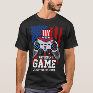 Ich habe mein Spiel nur unterbrochen, um hier zu s T-Shirt