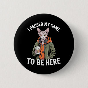 Ich habe mein Spiel pausiert, um hier zu sein, lus Button