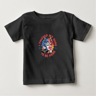 Ich habe mein Spiel unterbrochen, um hier zu sein. Baby T-shirt
