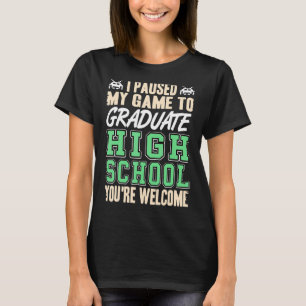 Ich habe mein Spiel zum Abitur der Gegenwart unter T-Shirt