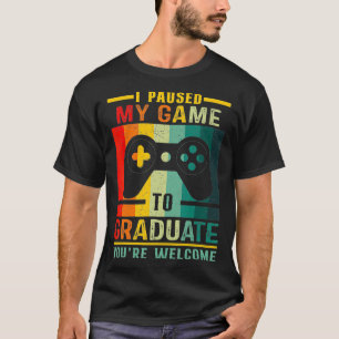 Ich habe mein Spiel zum Abschluss 2021 unterbroche T-Shirt