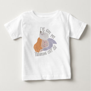 Ich habe meine denkende Katze Baby T-shirt