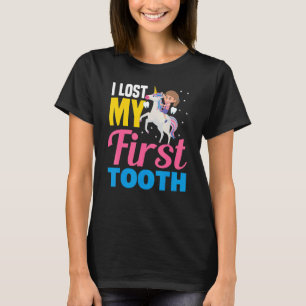 Ich habe meine ersten Tooth Unicorn Tooth Fairy Gi T-Shirt