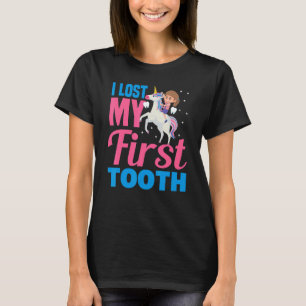 Ich habe meine ersten Zelt-Unicorn-Zeltmädchen ver T-Shirt