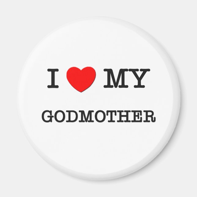 Ich habe meine GODMOTHER gehört Magnet (Vorne)
