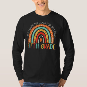 Ich habe meine Klasse für 100 Schultage geliebt 5. T-Shirt