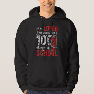 Ich habe meine Klasse für 100 Schultage geliebt Le Hoodie