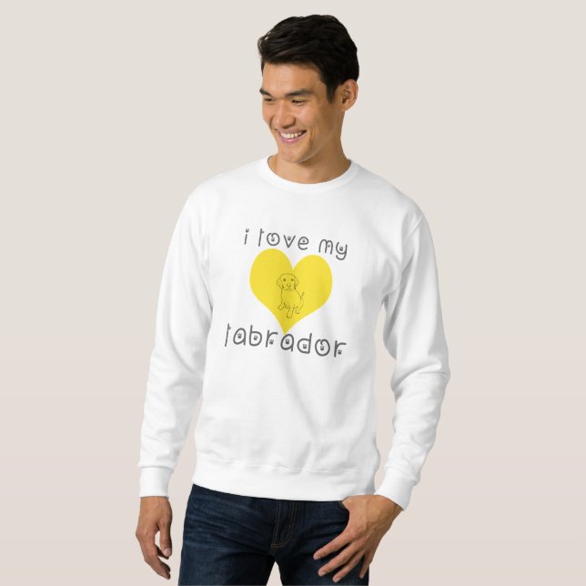 Ich habe meine Liebe. Sweatshirt (Vorne ganz)