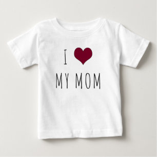 Ich habe meine Mama Säugling T - Shirt