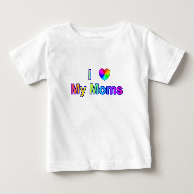 Ich habe meine Mamas gehört Baby T-shirt (Vorderseite)