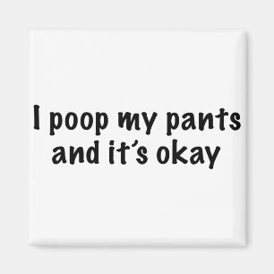 Ich habe meine Pants Gekackt Magnet