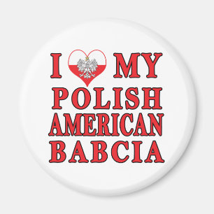 Ich habe meine polnische Amerikanerin Babcia gehör Magnet