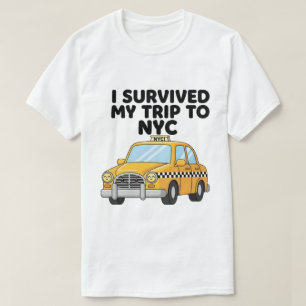 Ich habe meine Reise nach NYC-Taxi-Grafik lustig ü T-Shirt