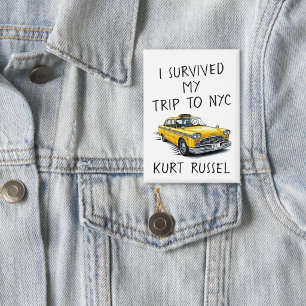 Ich habe meine Reise nach NYC überlebt (Benutzerde Button