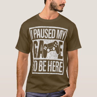 Ich habe meine Spielkonsole für Videospiele gestop T-Shirt