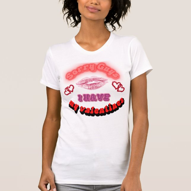 Ich habe meine Valentine T-Shirt (Vorderseite)