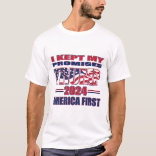 Ich habe meine Versprechen behalten - Trump 2024 T-Shirt