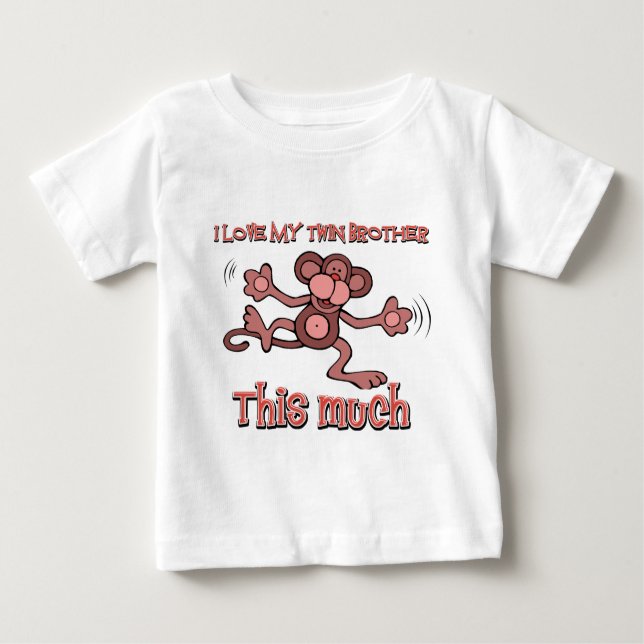 Ich habe meine Zwillingsschwester so viel Liebe Baby T-shirt (Vorderseite)