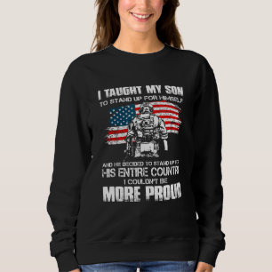 Ich habe meinem Sohn beigebracht, für sich selbst Sweatshirt