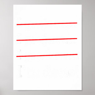 Ich habe meinen Abschluss gemacht und falsch gesch Poster