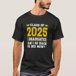 Ich habe meinen Abschluss Ich kann jetzt wieder in T-Shirt