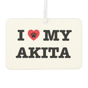 Ich habe meinen Akita Car Air Freshener gehört Autolufterfrischer