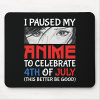 Ich habe meinen Anime unterbrochen, um am 4. Juli