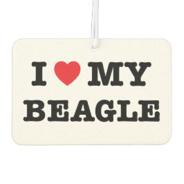 Ich habe meinen Beagle Air Freshener gehört Autolufterfrischer