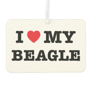 Ich habe meinen Beagle Air Freshener gehört Autolufterfrischer