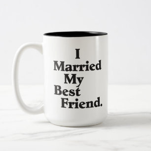 Ich habe meinen besten Freund persönlich Mug Verhe Zweifarbige Tasse