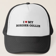 Ich habe meinen Border Collie Trucker Hat gehört