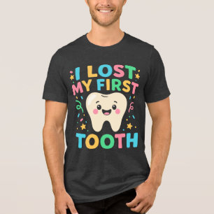 Ich Habe Meinen Ersten Zahn Verloren Premium-Tribl Tri-Blend Shirt