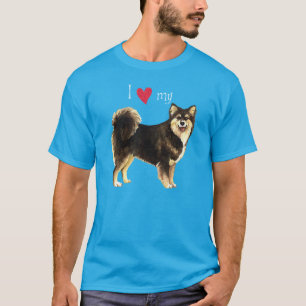 Ich habe meinen finnischen Lapphund-T - Shirt Lieb